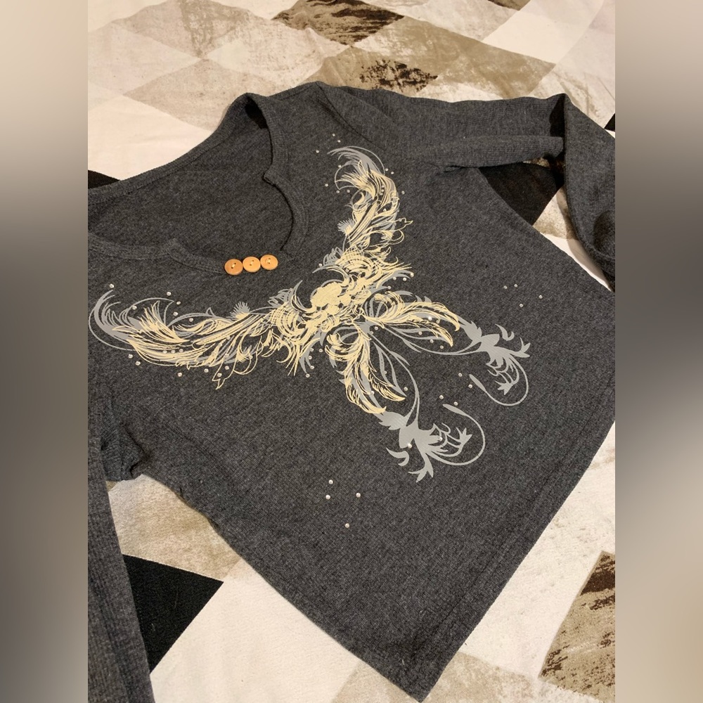 Y2K long sleeve shirt